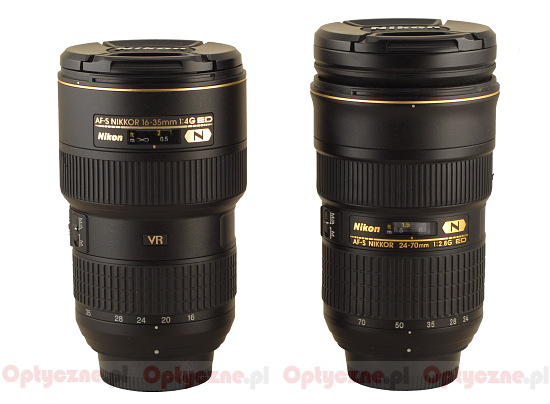 Nikon Nikkor AF-S 16-35 mm f/4G ED VR review - Build quality and 