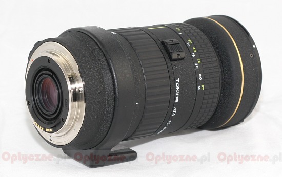 Tokina AT-X 840 AF D 80-400 mm f/4.5-5.6 - Build quality