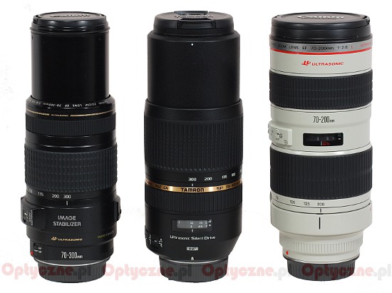 Tamron SP 70-300 mm f/4-5.6 Di VC USD - Build quality and image stabilization