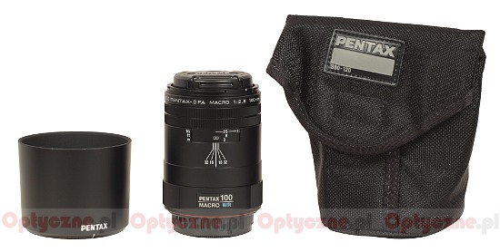 Pentax smc D FA 100 mm f/2.8 Macro WR - Build quality