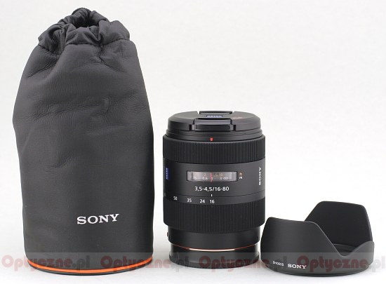 Sony Carl Zeiss Vario-Sonnar T* DT 16-80 mm f/3.5-4.5 - Build quality