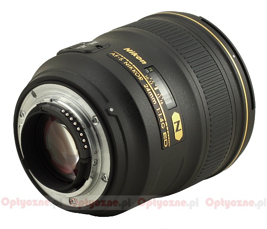 Nikon Nikkor AF-S 24 mm f/1.4G ED - Build quality
