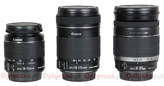 Canon EF-S 18-200 mm f/3.5-5.6 IS - Build quality and image stabilization