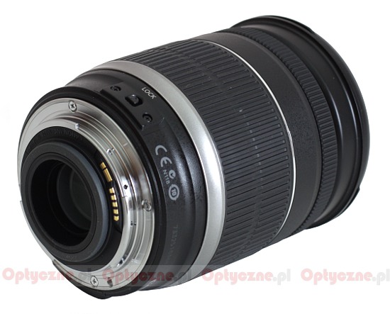 Canon EF-S 18-200 mm f/3.5-5.6 IS - Build quality and image stabilization