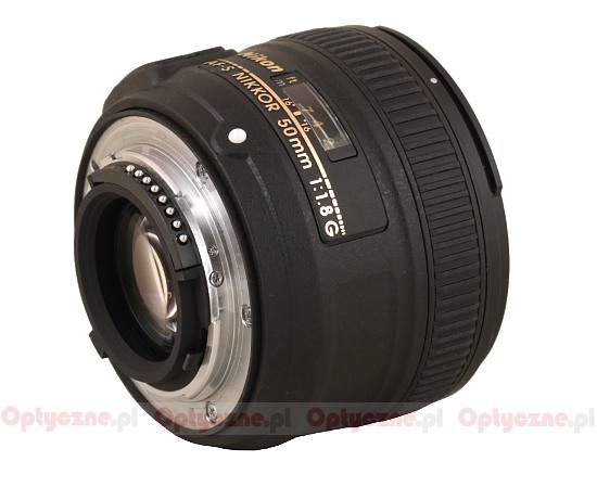 Nikon Nikkor AF-S 50 mm f/1.8G - Build quality