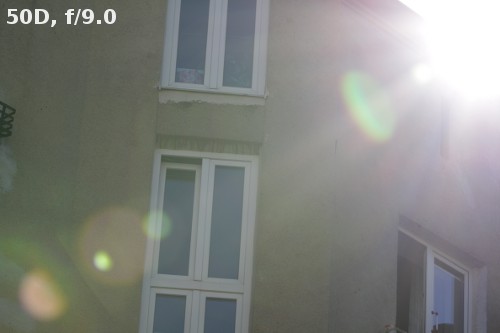 Sigma 105 mm f/2.8 EX DG OS HSM Macro - Ghosting, flares and transmission