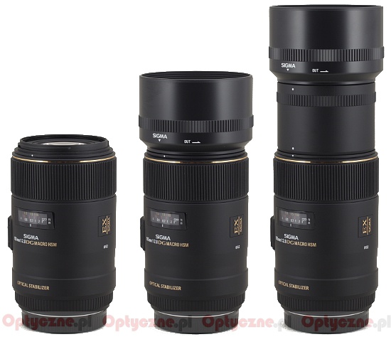 Sigma 105 mm f/2.8 EX DG OS HSM Macro - Build quality and image stabilization
