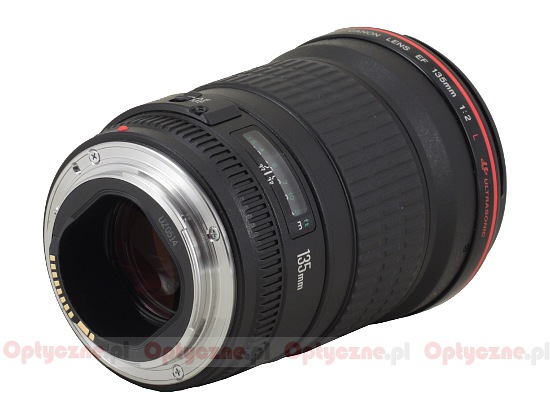 Canon EF 135 mm f/2L USM - Build quality