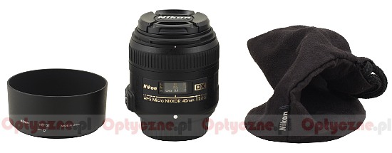 Nikon Nikkor AF-S DX Micro 40 mm f/2.8G - Build quality