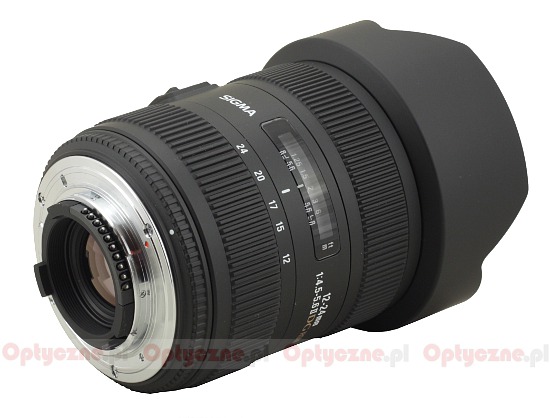 Sigma 12-24 mm f/4.5-5.6 II DG HSM review - Build quality