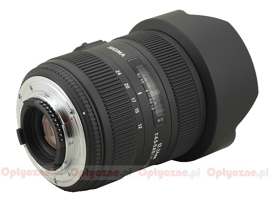 Sigma 12-24 mm f/4.5-5.6 II DG HSM - Build quality