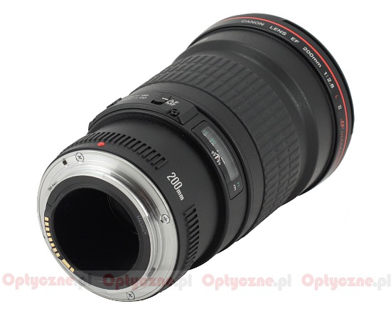 Canon EF 200 mm f/2.8L II USM - Build quality