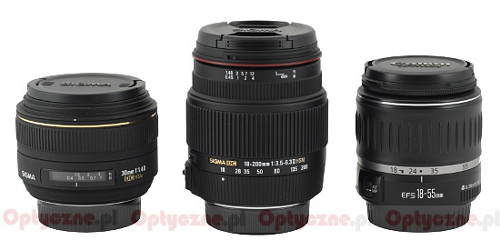 Sigma 18-200 mm f/3.5-6.3 II DC OS HSM - Build quality and image stabilization