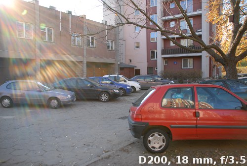 Sigma 18-200 mm f/3.5-6.3 II DC OS HSM - Ghosting and flares