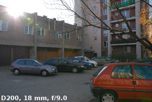 Sigma 18-200 mm f/3.5-6.3 II DC OS HSM - Ghosting and flares