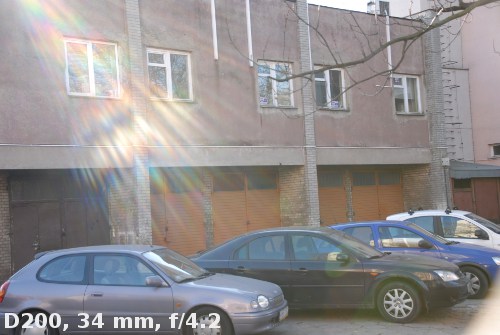 Sigma 18-200 mm f/3.5-6.3 II DC OS HSM - Ghosting and flares