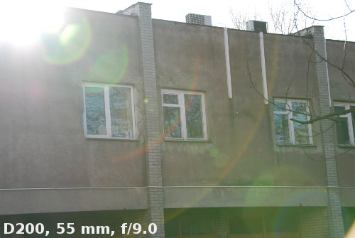 Sigma 18-200 mm f/3.5-6.3 II DC OS HSM - Ghosting and flares