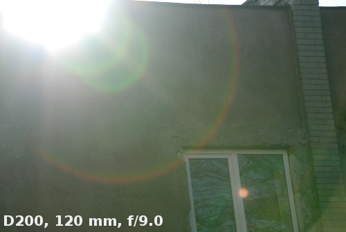 Sigma 18-200 mm f/3.5-6.3 II DC OS HSM - Ghosting and flares