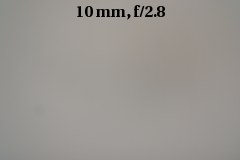 Sigma  10 mm f/2.8 EX DC FISHEYE HSM - Vignetting