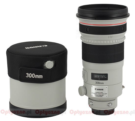 Canon EF 300 mm f/2.8 L IS II USM - Build quality and image stabilization