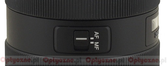 Sony DT 16-50 mm f/2.8 SSM - Build quality