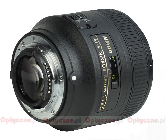 Nikon Nikkor AF-S 85 mm f/1.8G  - Build quality