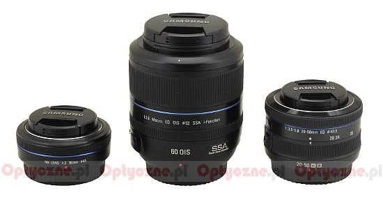Samsung NX 60 mm f/2.8 Macro ED OIS SSA - Build quality and image stabilization