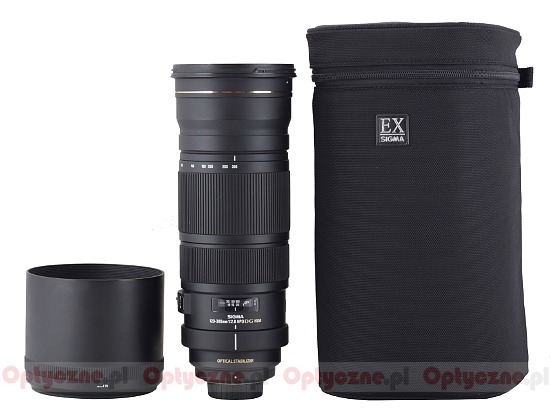 Sigma 120-300 mm f/2.8 APO EX DG OS HSM - Build quality and image stabilization