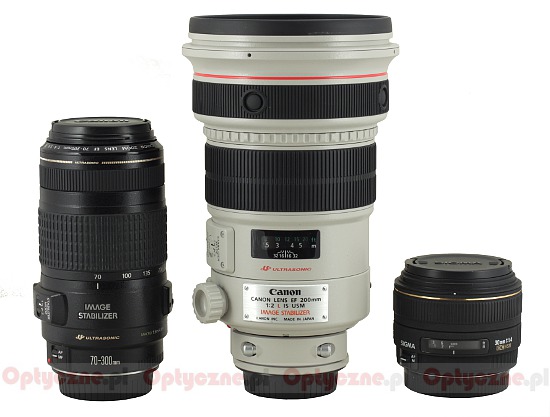 Canon EF 200 mm f/2.0L IS USM - Build quality and image stabilization