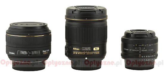 Nikon Nikkor AF-S 28 mm f/1.8G - Build quality