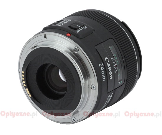 Canon EF 24 mm f/2.8 IS USM - Build quality and image stabilization