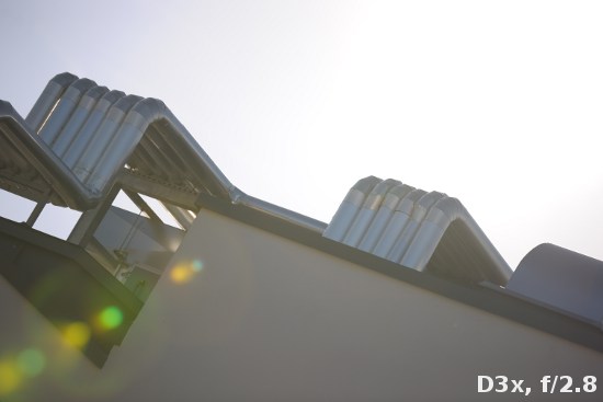 Sigma 180 mm f/2.8 APO Macro EX DG OS HSM  - Ghosting and flares