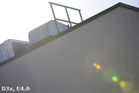 Sigma 180 mm f/2.8 APO Macro EX DG OS HSM  - Ghosting and flares