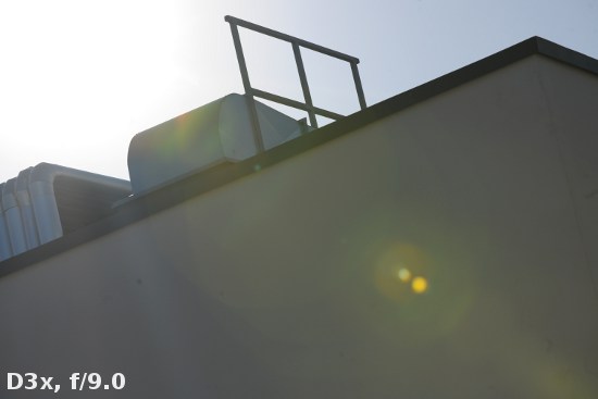 Sigma 180 mm f/2.8 APO Macro EX DG OS HSM  - Ghosting and flares