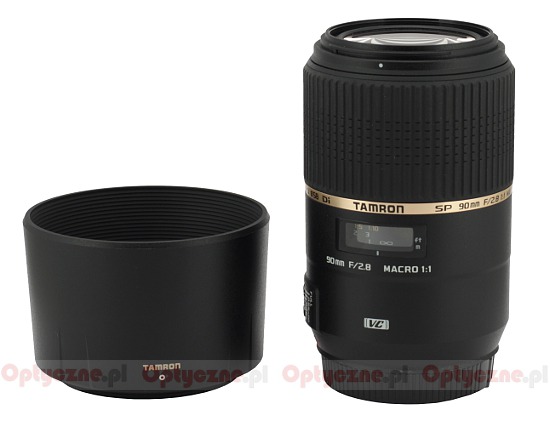Tamron SP 90 mm f/2.8 Di MACRO 1:1 VC USD - Build quality and image stabilization
