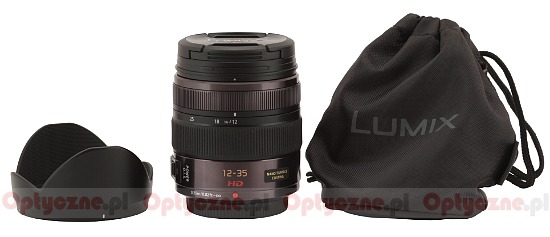 Panasonic G X VARIO 12-35 mm f/2.8 ASPH. P.O.I.S - Build quality and image stabilization