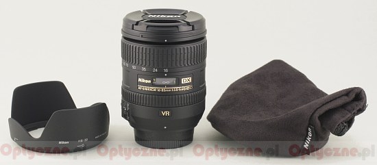Nikon Nikkor AF-S DX 16-85 mm f/3.5-5.6G ED VR - Build quality and image stabilization