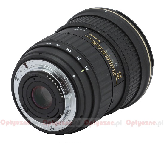 Tokina AT-X PRO DX 12-28 mm f/4 - Build quality