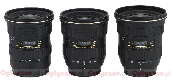 Tokina AT-X PRO FX SD 17-35 mm f/4 (IF)  - Build quality