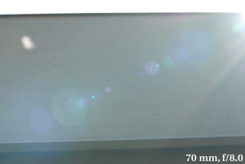 Sigma 70-200 mm f/2.8 II EX APO DG Macro HSM - Ghosting and flares