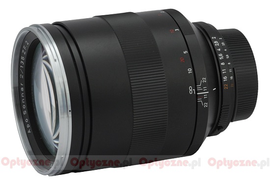 Carl Zeiss Apo Sonnar T* 135 mm f/2.0 ZE/ZF.2 - Build quality