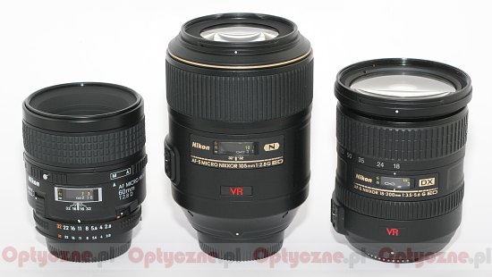 Nikon Nikkor AF Micro 60 mm f/2.8D - Build quality