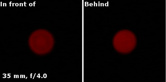 Canon EF 16-35 mm f/4L IS USM - Chromatic and spherical aberration