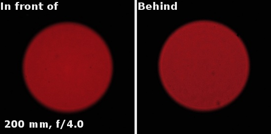 Tokina AT-X PRO FX SD 70-200 f/4 VCM-S - Chromatic and spherical aberration